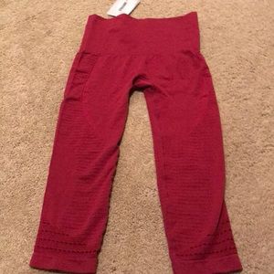 Gymshark cropped high waisted seamless leggings